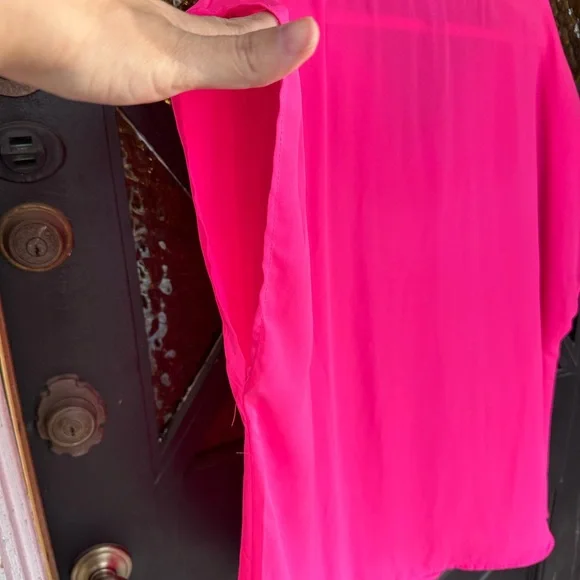 Neon pink Torrid Sleeveless top - Picture 5 of 6